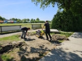 Plaatsing frame t.b.v. nieuw elektronisch scorebord (vrijdag 9 mei 2025) (4/31)